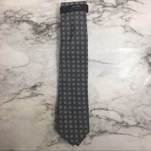Joes Collection Charcoal Square Tie